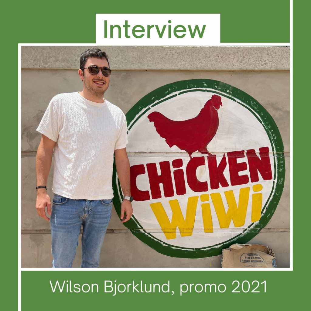 Interview Wilson Bjorklund, promo 2021